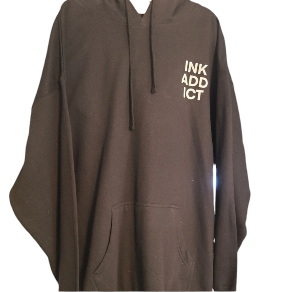 Ink Addict No Fake Friends Hoodie size XXL